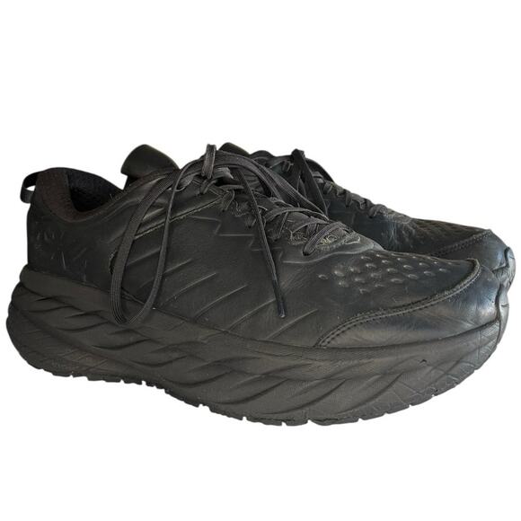 ***SOLD*** Hoka One One Bondi SR Leather Lace-Up Athletic Running Sneaker - Picture 3 of 5